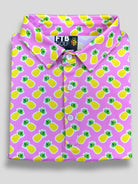 Men’s performance tropical pineapple polo