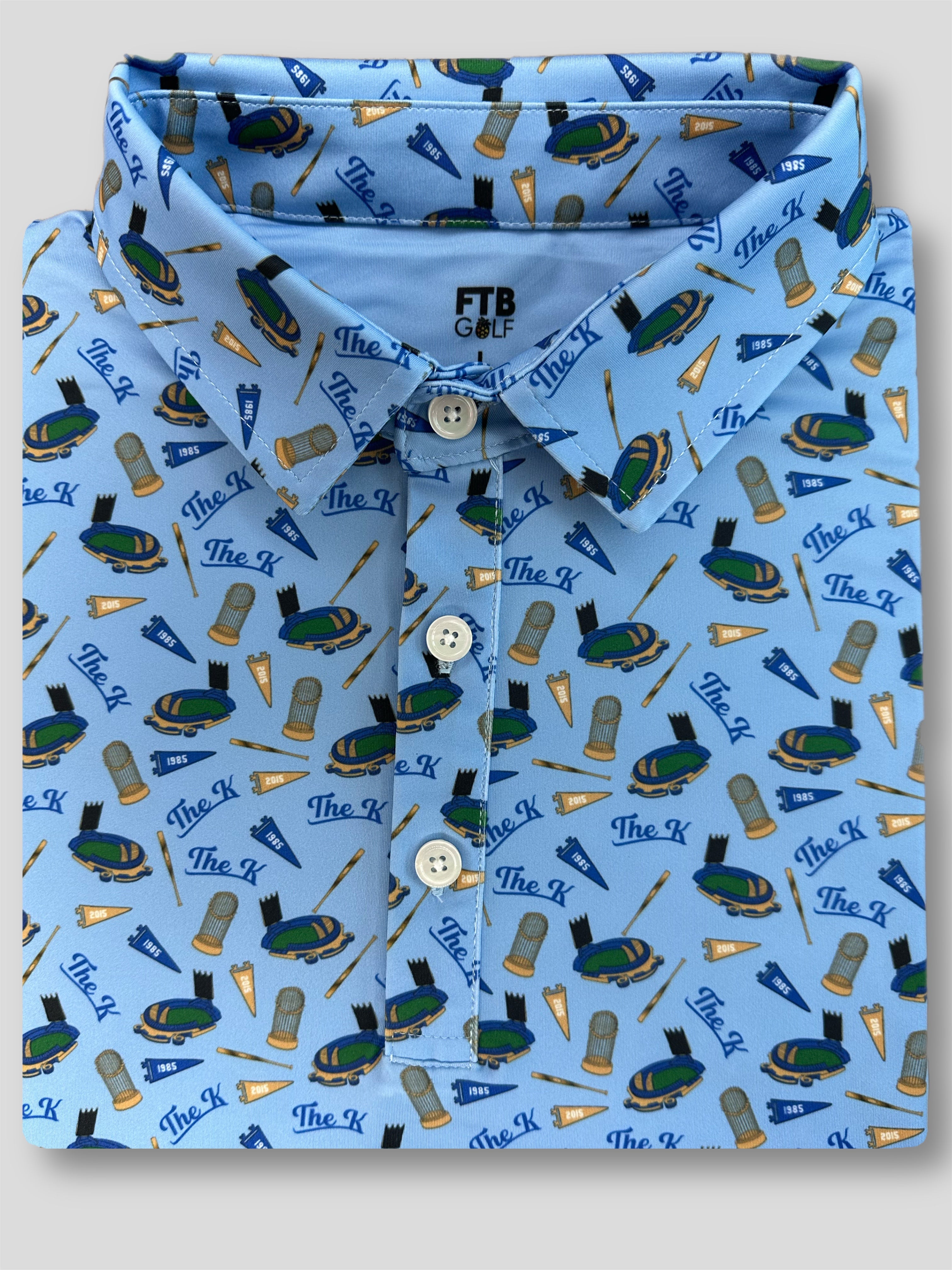 Kansas City royals men’s golf polo