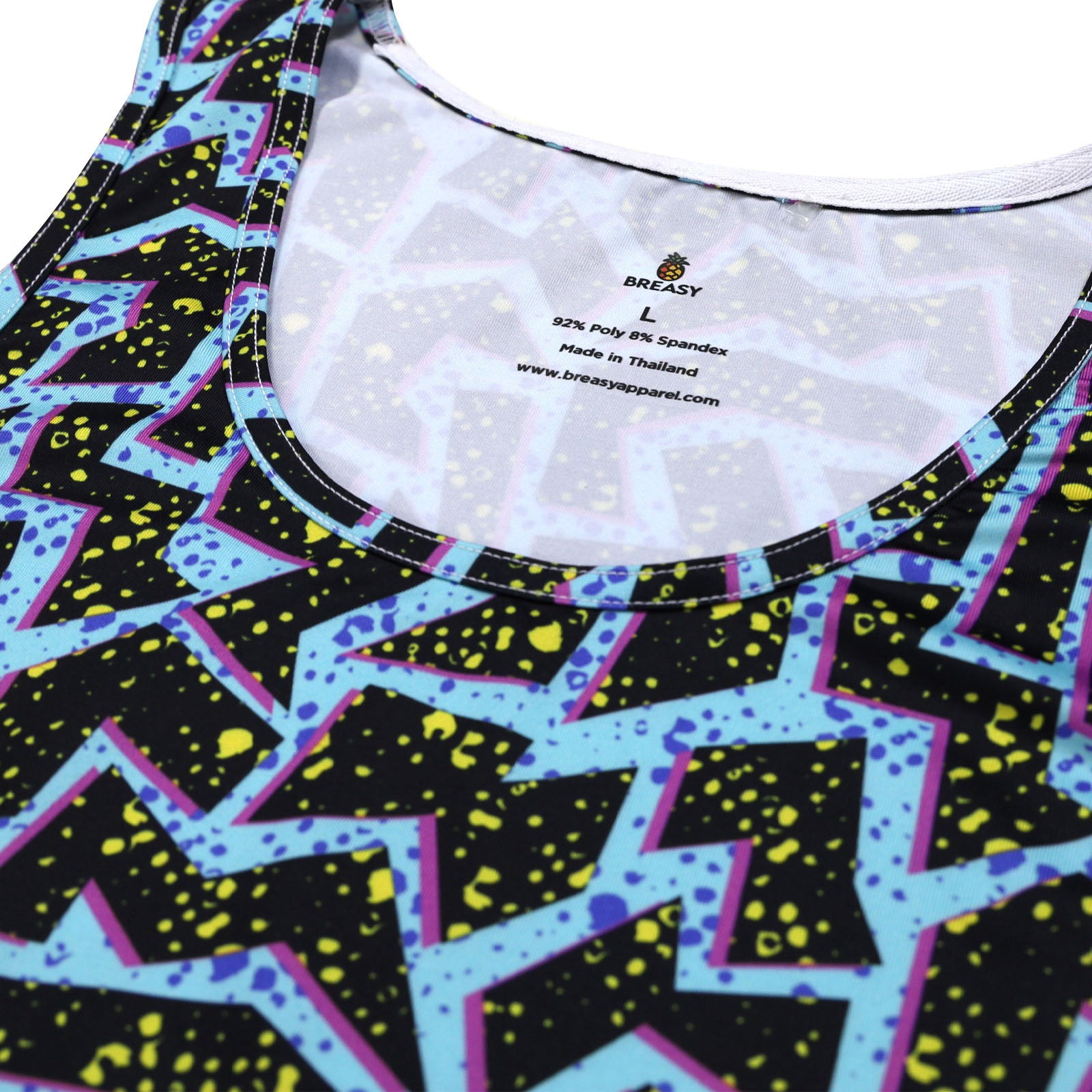 breasy apparel baeside high 90s throwback tank top