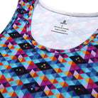 breasy apparel kaleidoscope activewear tank top